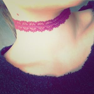 ✨ Sexy Dainty Red Lace Holiday Party Choker Gift
